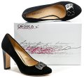 Deska 27220B černé dámské lodičky | ARNO-obuv.sk - obuv s tradíciou