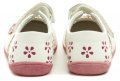 Wojtylko 1BA1088 biele dievčenské črievičky | ARNO-obuv.sk - obuv s tradíciou