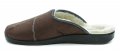 Rogallo 4110-007 hnedé pánske zimné papuče | ARNO-obuv.sk - obuv s tradíciou