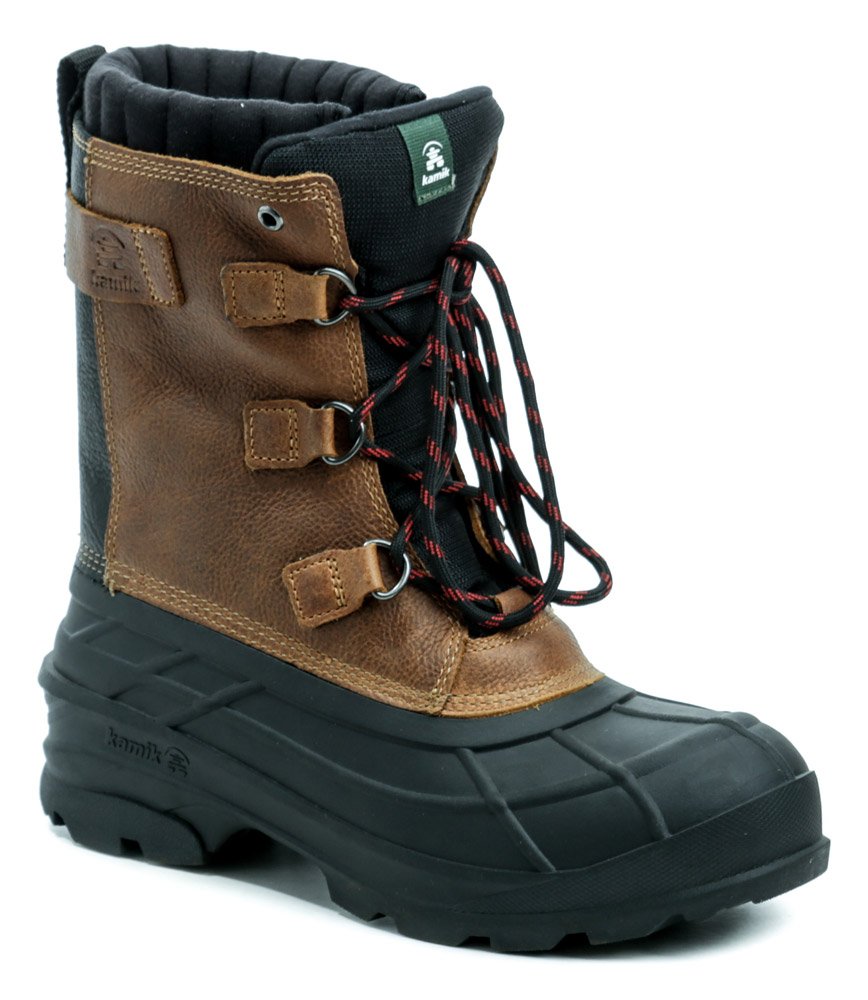 KAMIK ALBORG PLUS hnědé pánské zimní boty