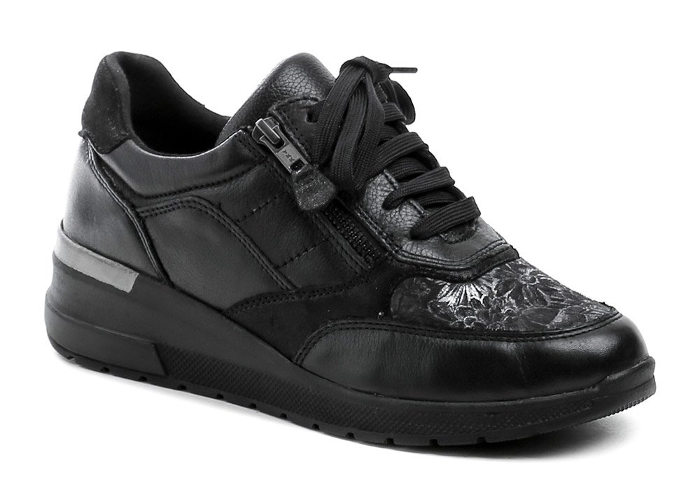 PROReflex R783-00 čierne dámske poltopánky šírka H