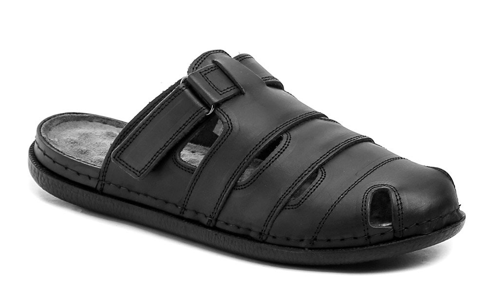 T.Sokolski L25-417 černé pánské nazouváky