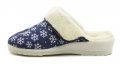Rogallo 3330-011 modré dámske zimné papuče | ARNO-obuv.sk - obuv s tradíciou