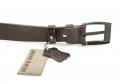 Black Hand 091-78 pánsky hnedý kožený opasok šírka 38 mm | ARNO-obuv.sk - obuv s tradíciou