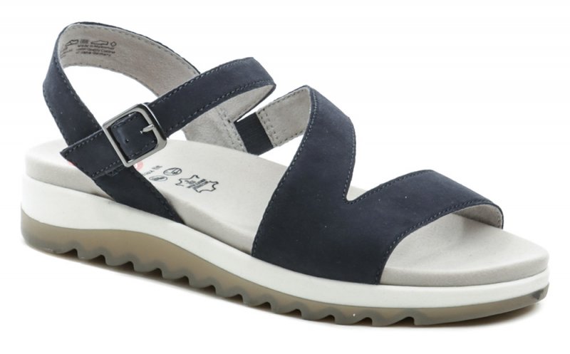 Jana 8-28600-28 navy nadmerné dámske sandále | ARNO-obuv.sk - obuv s tradíciou
