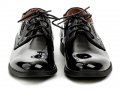 Wojtylko 7w1196 čierne lakované poltopánky | ARNO-obuv.sk - obuv s tradíciou