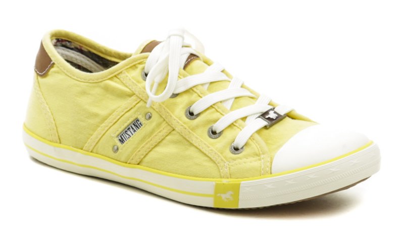 Mustang 1099-310-610 žlté dámske nadmerné tenisky | ARNO-obuv.sk - obuv s tradíciou