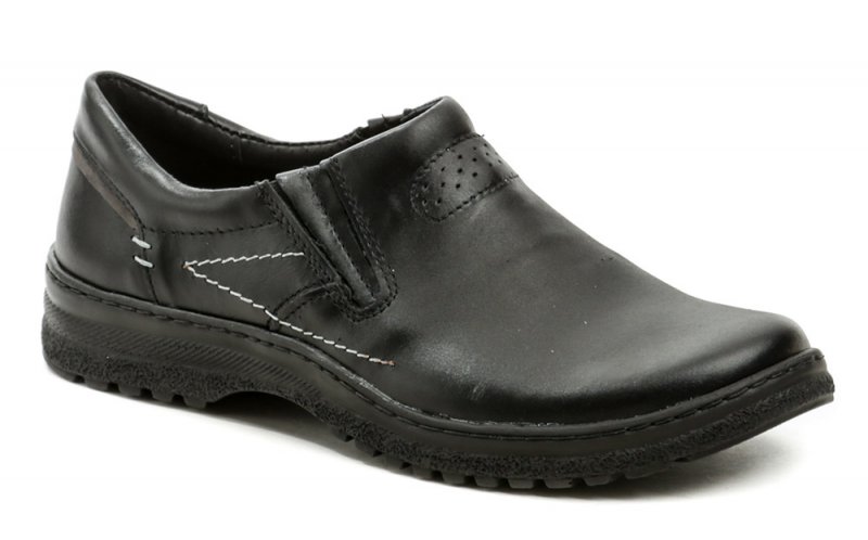Rossi K869 čierne pánske poltopánky | ARNO-obuv.sk - obuv s tradíciou