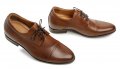 Conhpol C9585 hnedé pánske topánky so skrytým podpätkom | ARNO-obuv.sk - obuv s tradíciou