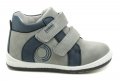 Wojtylko 1T23702 šedo modré detské poltopánky | ARNO-obuv.sk - obuv s tradíciou
