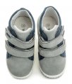 Wojtylko 1T23702 šedo modré detské poltopánky | ARNO-obuv.sk - obuv s tradíciou