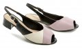 Piccadilly 114044-2 čierno fialové dámske zdravotné sandále | ARNO-obuv.sk - obuv s tradíciou