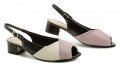 Piccadilly 114044-2 čierno fialové dámske zdravotné sandále | ARNO-obuv.sk - obuv s tradíciou