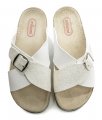 Milami TOR15 biele dámske nazúvaky | ARNO-obuv.sk - obuv s tradíciou