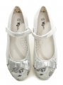 Wojtylko 3B23717S strieborné dievčenské črievičky | ARNO-obuv.sk - obuv s tradíciou