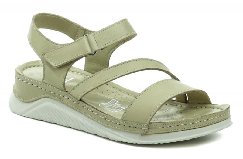 Wild 022056102A2 zelené dámske sandále na kline | ARNO-obuv.sk - obuv s tradíciou