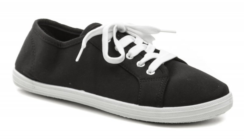 Axim 70221 čierne plátené tenisky | ARNO-obuv.sk - obuv s tradíciou