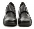 Axel AXCW032 čierne dámske poltopánky šírka H | ARNO-obuv.sk - obuv s tradíciou