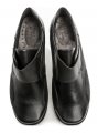 Axel AXCW032 čierne dámske poltopánky šírka H | ARNO-obuv.sk - obuv s tradíciou