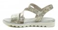 Jana 8-28663-20 svetlo šedé dámske sandále šírka H | ARNO-obuv.sk - obuv s tradíciou