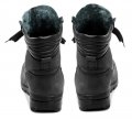 Livex 410 čierna nubuk pánska zimná členková nadmerná obuv | ARNO-obuv.sk - obuv s tradíciou
