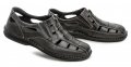 Bukat 276-23 tmavo šedé pánske letné poltopánky | ARNO-obuv.sk - obuv s tradíciou