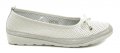 Scandi 220-0161-L1 biele dámske baleríny | ARNO-obuv.sk - obuv s tradíciou