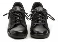 Axel AXW198 čierne dámske poltopánky šírka H | ARNO-obuv.sk - obuv s tradíciou