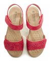 Wojtylko 7S23535W červené dámske sandále | ARNO-obuv.sk - obuv s tradíciou
