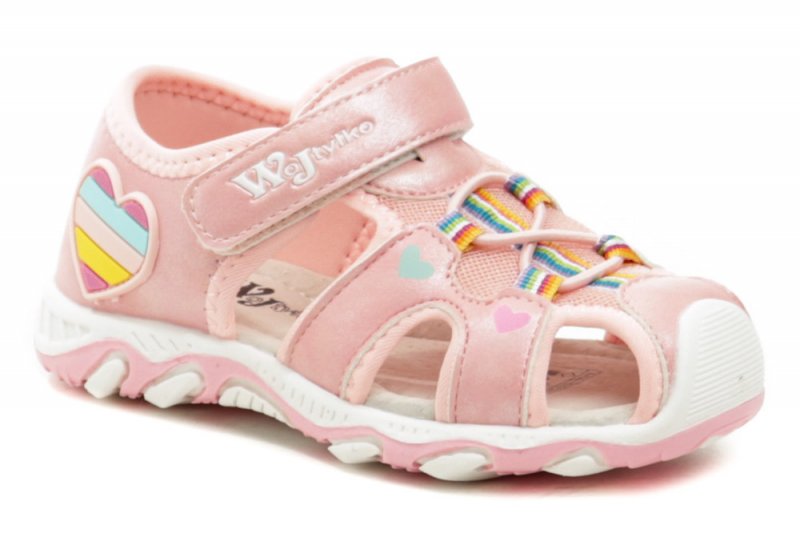 Wojtylko 1S23725R ružové detské sandále | ARNO-obuv.sk - obuv s tradíciou