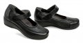 Axel AXW039 čierne dámske letné poltopánky šírka H | ARNO-obuv.sk - obuv s tradíciou