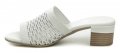 Wild 0661627D biele dámske nazúvaky na podpätku | ARNO-obuv.sk - obuv s tradíciou