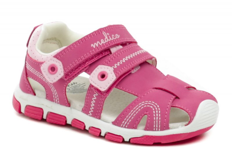 Medico ME-55513 ružové dievčenské sandále | ARNO-obuv.sk - obuv s tradíciou