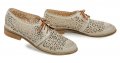 Pulso AF-1114 béžové dámske podmerné poltopánky | ARNO-obuv.sk - obuv s tradíciou