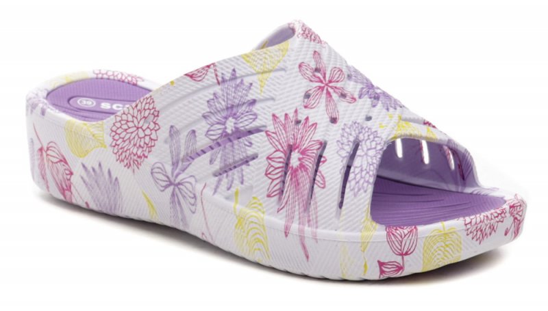 Scandi 280-0022-S3 fialové dámske plážovky | ARNO-obuv.sk - obuv s tradíciou