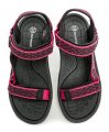 Scandi 251-0002-T1 čierno ružové sandále | ARNO-obuv.sk - obuv s tradíciou