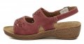 Scandi 250-2000-R1 bordo dámske sandále | ARNO-obuv.sk - obuv s tradíciou