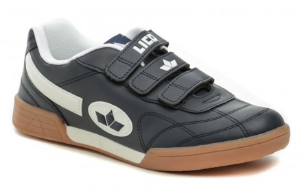 Celoročná vychádzková a športová obuv so zapínaním na suchý zips, vyrobená zo syntetického materiálu.