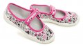 Befado 114x51 šedo ružové detské baleríny | ARNO-obuv.sk - obuv s tradíciou