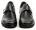 Axel AXCW030-Z čierne dámske poltopánky šírka K | ARNO-obuv.sk - obuv s tradíciou