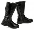 Wojtylko 5Z23028C čierne dievčenské čižmy | ARNO-obuv.sk - obuv s tradíciou