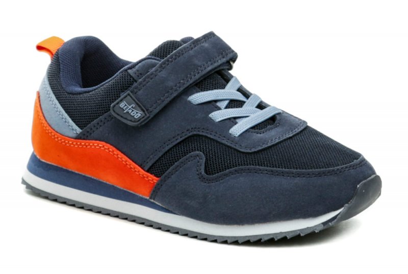 Befado 516Y219 modro oranžové detské tenisky | ARNO-obuv.sk - obuv s tradíciou