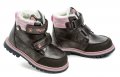 Wojtylko 3Z24090 sivé dievčenské členkové topánky | ARNO-obuv.sk - obuv s tradíciou
