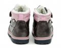 Wojtylko 1Z24090 sivé dievčenské členkové topánky | ARNO-obuv.sk - obuv s tradíciou