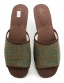 Pegres 3009 khaki pánske nadmerné šľapky | ARNO-obuv.sk - obuv s tradíciou