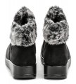 Scandi 262-0148-A1 čierne dámske zimné topánky | ARNO-obuv.sk - obuv s tradíciou