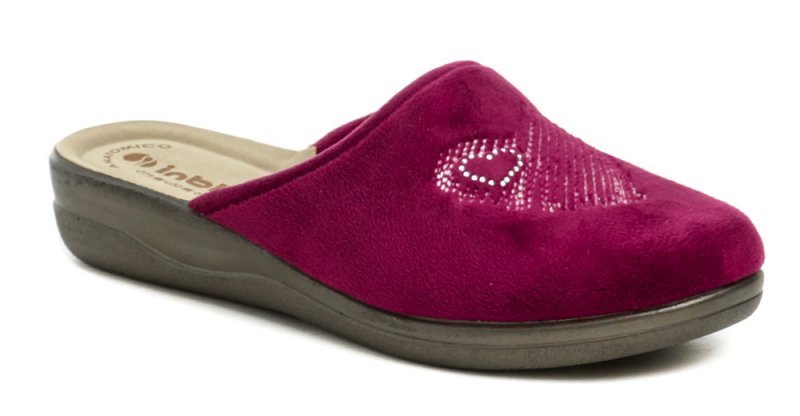 Inblu CF000043 bordó dámske papuče | ARNO-obuv.sk - obuv s tradíciou