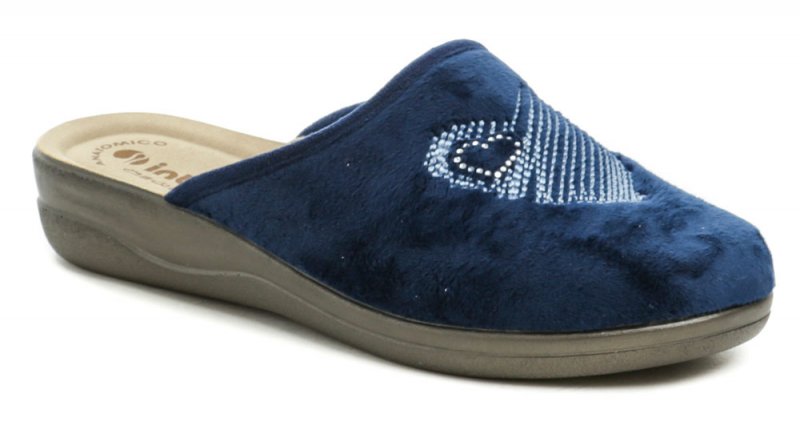 Inblu CF000043 modré dámske papuče | ARNO-obuv.sk - obuv s tradíciou