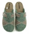 Inblu CT000032 šedo zelené dámske papuče | ARNO-obuv.sk - obuv s tradíciou