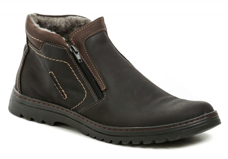 Wawel PA360 čierno hnedé pánske nadmerné zimné topánky | ARNO-obuv.sk - obuv s tradíciou